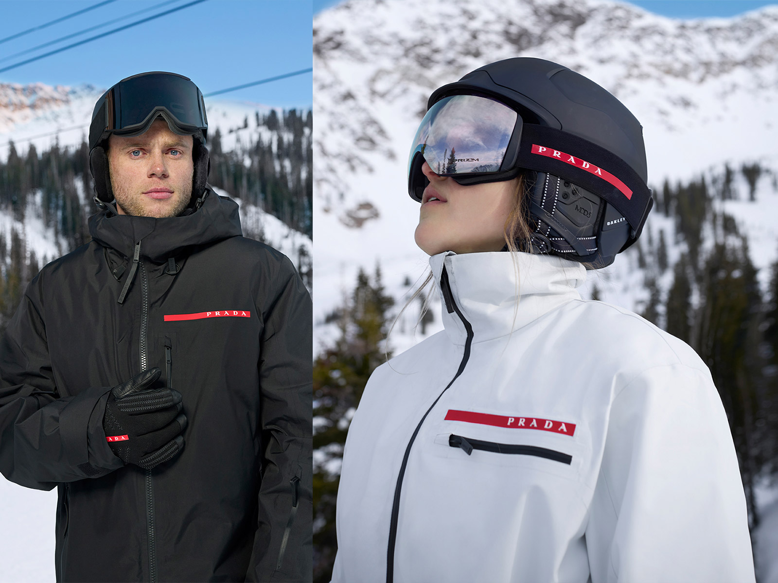 PRADA on X: #PradaLineaRossa's FW22 Ski collection combines the